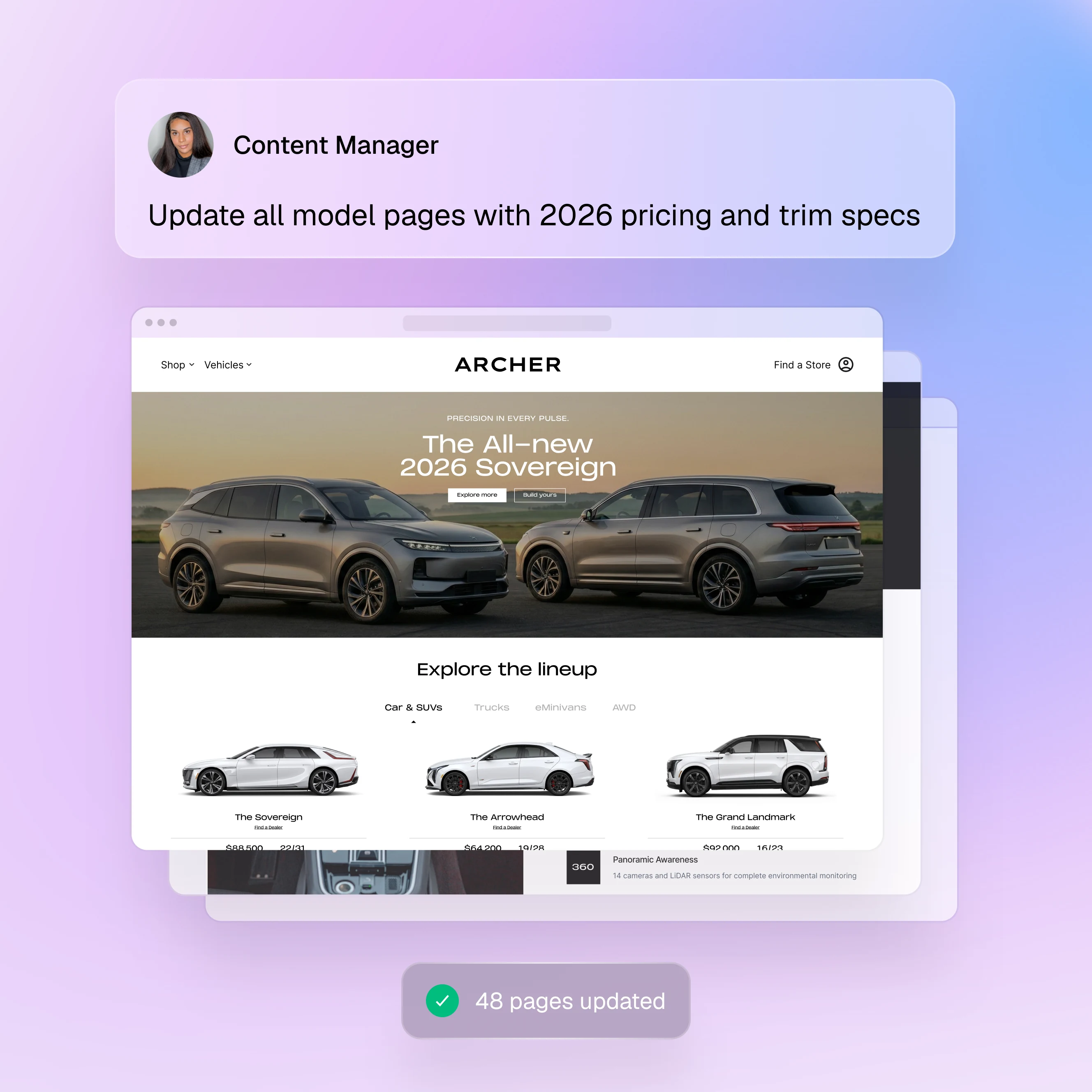 Auto and manufacturing launch execution