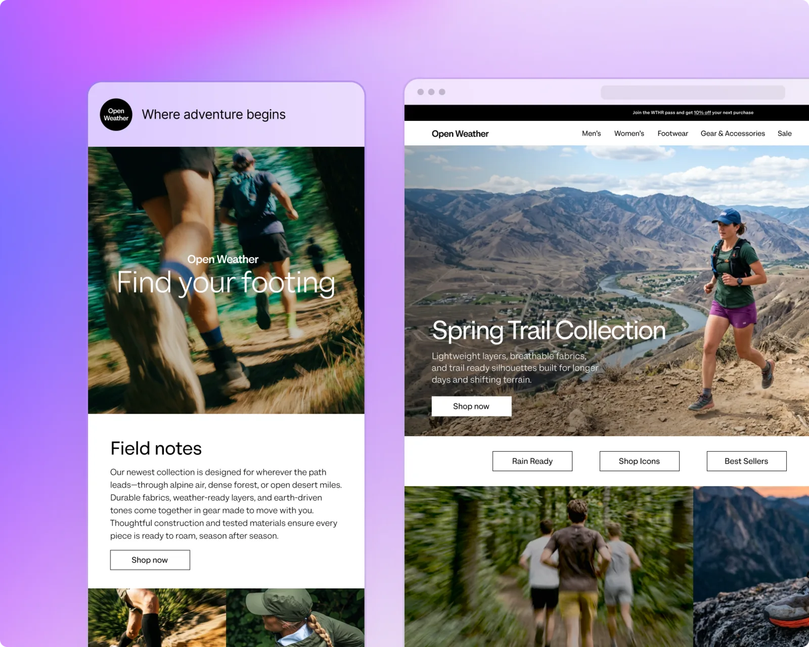 Governed retail campaign execution assets